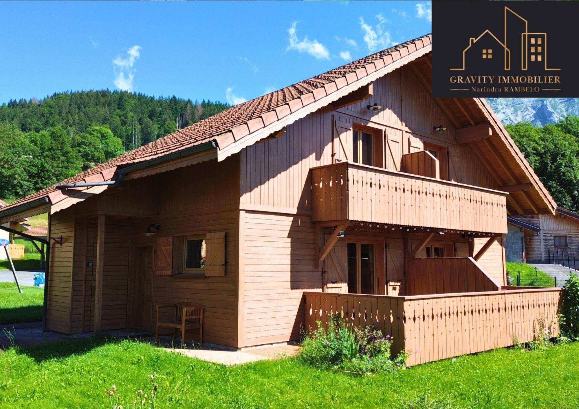Chalet Duplex Mont-Saxonnex "Le Jarbay " Exteriér fotografie