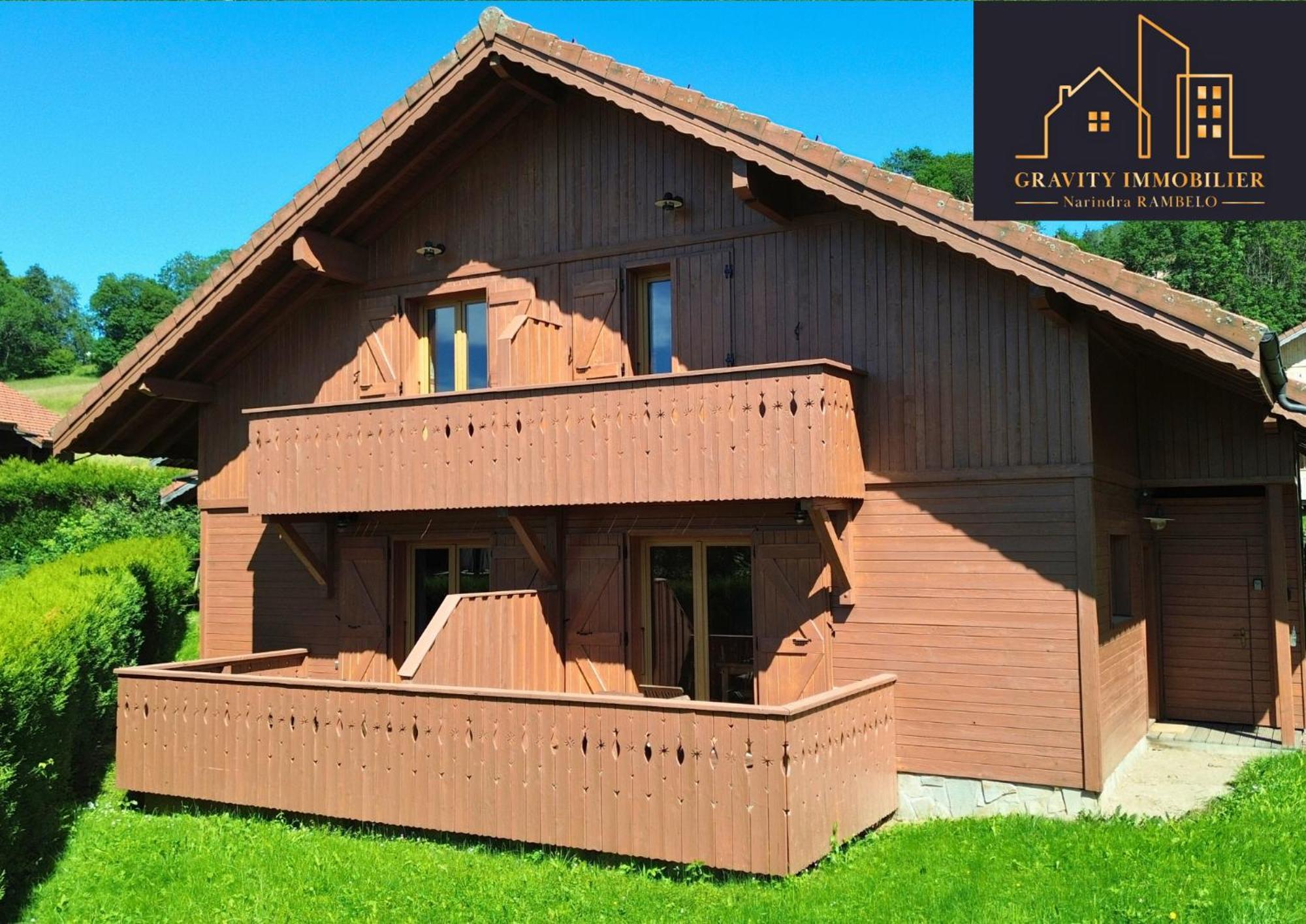 Chalet Duplex Mont-Saxonnex "Le Jarbay " Exteriér fotografie